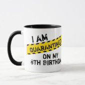 Quarantine Birthday Party, Virtual Birthday マグカップ (左)