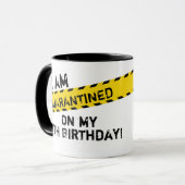 Quarantine Birthday Party, Virtual Birthday マグカップ (正面左)