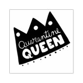 Quarantine Queen ラバースタンプ (インプリント)