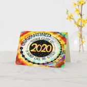 「Quarantined Senior 2020」のインスピレーション カード (黄色い花)