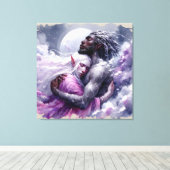 Quaraun & BoomFuzzy – 受け入れ キャンバスプリント (インサイチュ (ウッドフロア))