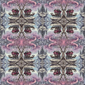 Quaraun & BoomFuzzy – 受け入れ 吊り下げ型タペストリー