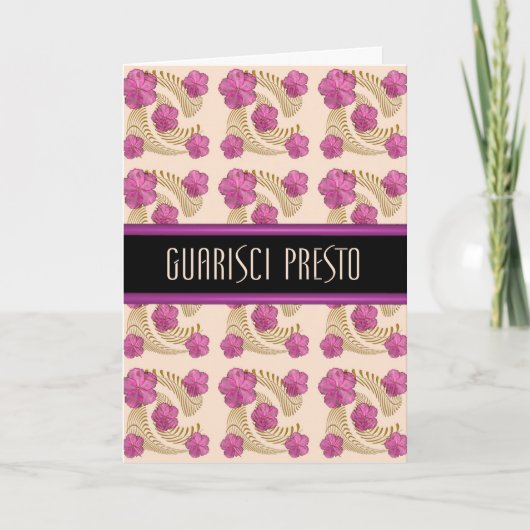 Quarisciイタリアン Prestoファーンカードを取得 カード (正面)