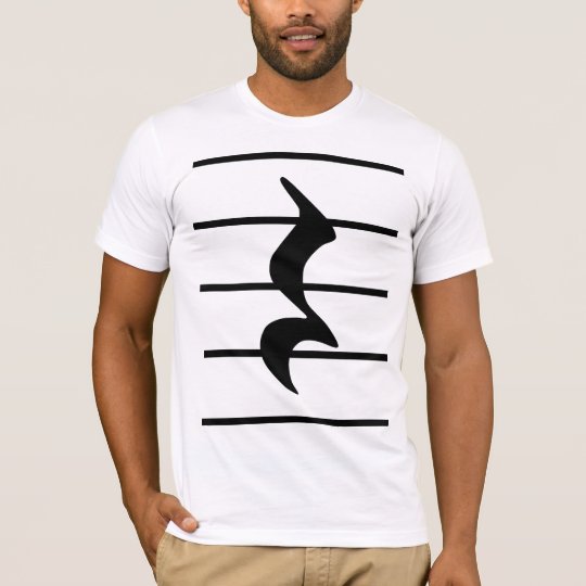 quarter rest tシャツ