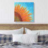 Quarter Sun on Blue Canvas Print キャンバスプリント (インサイチュ (寝室))