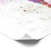 quarterback american football player man フォトプリント            (角)