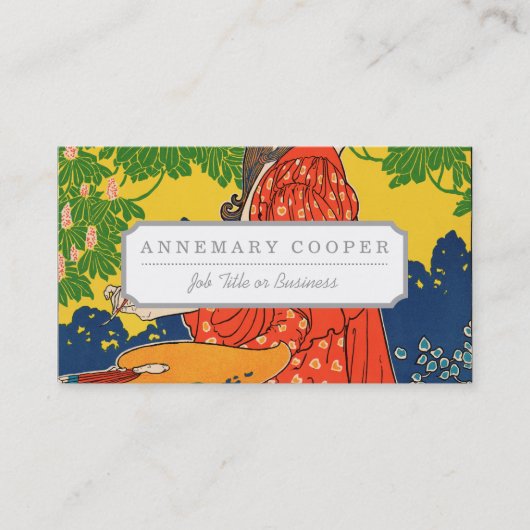 Quartierのラテン。 芸術に捧げられる雑誌 名刺 (正面)