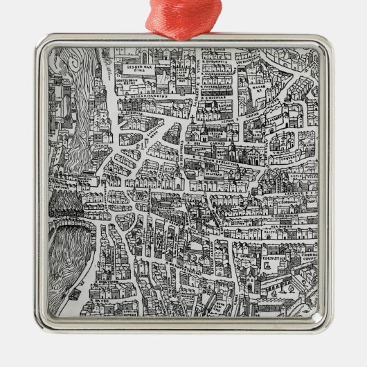 Quartier des Ecoles メタルオーナメント (正面)