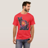 Quasar Space In Cat Tシャツ (正面フル)