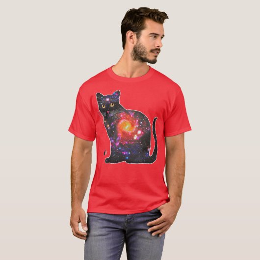Quasar Space In Cat Tシャツ (正面フル)