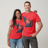 Quasar Space In Cat Tシャツ (ユニセックス)