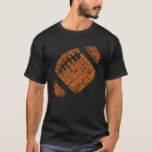 Quaterback Sneak AMERICAN FOOTBALL Tシャツ (正面)
