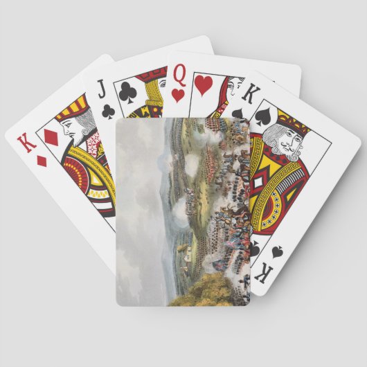 Quatreのブラの戦い、「Mからの1815年6月16日、 トランプ (裏面)