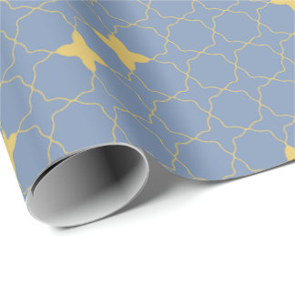 Quatrefoil Geometric Pattern Wrapping Paper ラッピングペーパー