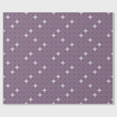Quatrefoil Geometric Pattern Wrapping Paper ラッピングペーパー (フラット)
