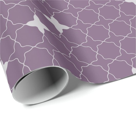 Quatrefoil Geometric Pattern Wrapping Paper ラッピングペーパー (ロールコーナー)