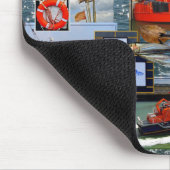 QUAYSIDE -魚釣りボート マウスパッド (コーナー)