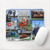 QUAYSIDE -魚釣りボート マウスパッド (マウス)