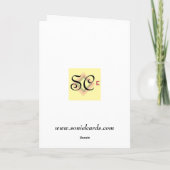 Queのtengas国連cumpleanosのmuy特別 カード (裏面)