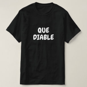 Que diable、Tシャツフランスのの地獄 Tシャツ