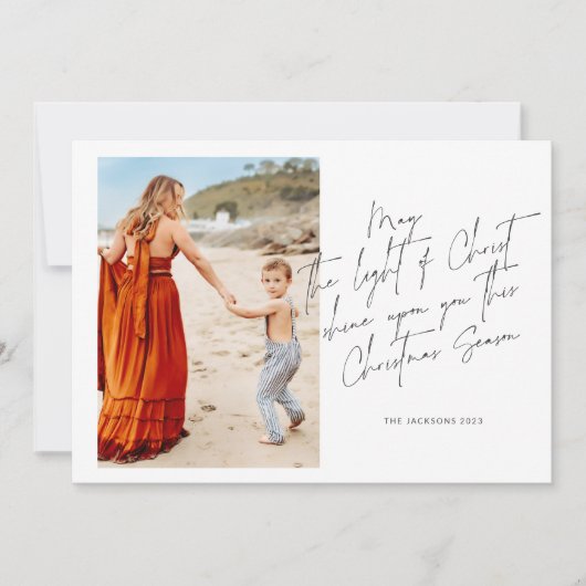 Que/Hello let  la luz de Cristo brille sur Vous シーズンカード (正面)