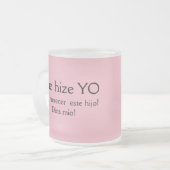 Que hize yo para merecer esto フロストグラスマグカップ (正面左)