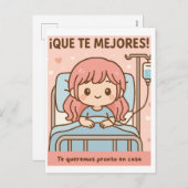 Que te mejores (Mujer) シーズンポストカード (正面/裏面)