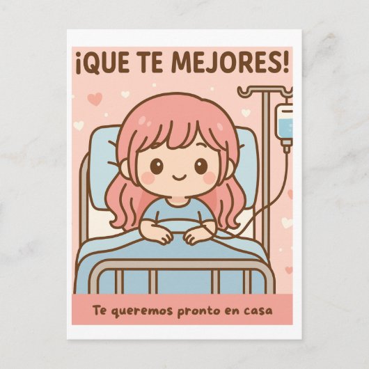 Que te mejores (Mujer) シーズンポストカード (正面)