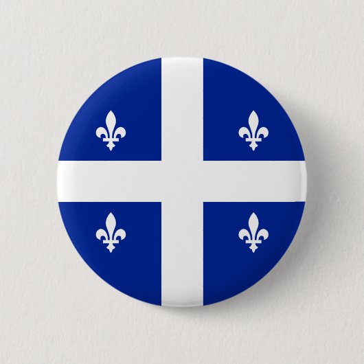 Quebec_button#01 缶バッジ (正面)