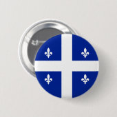Quebec_button#01 缶バッジ (正面&裏面)