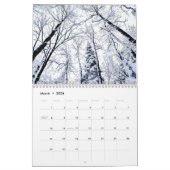 Quebec Canada Landscapes Seasonal Calendar カレンダー (3月 2026)