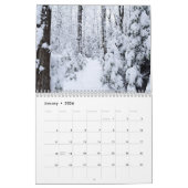 Quebec Canada Landscapes Seasonal Calendar カレンダー (1月 2026)