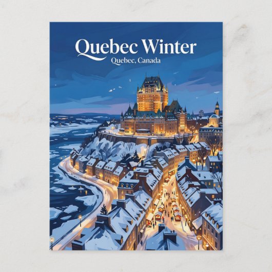 Quebec City Canada ポストカード (正面)