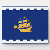 Quebec City Flag Plaque フォトプラーク (正面)