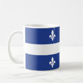 Quebec Flag コーヒーマグカップ (左)