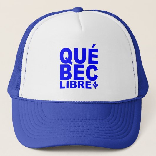 Québec Libre キャップ (正面)