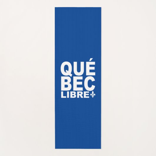 Québec Libre ヨガマット (正面)
