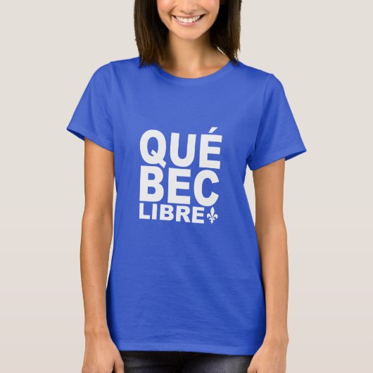 Québec Libre Tシャツ (正面)