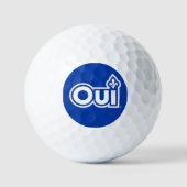 Québec OUI ゴルフボール (正面)