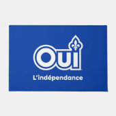 QUEBEC OUI ドアマット (正面)
