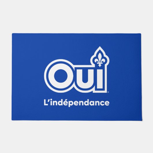 QUEBEC OUI ドアマット (正面)