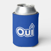 Quebec OUI 缶クーラー (缶正面)