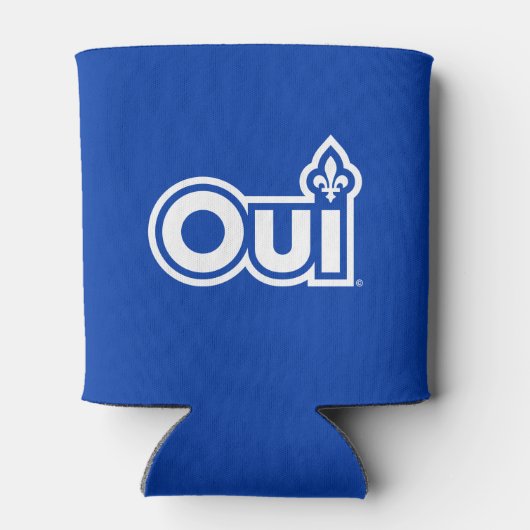 Quebec OUI 缶クーラー (裏面)