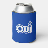 Quebec OUI 缶クーラー (缶裏面)