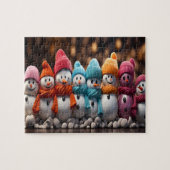 Quebra-Cabeça Bonecos de Neve ジグソーパズル (横)