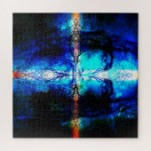 Quebra-Cabeça Jesus Cristo Árvore da Vida ジグソーパズル (横)