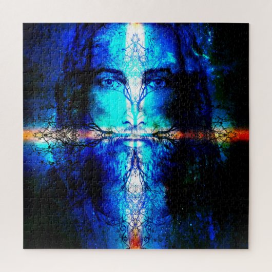 Quebra-Cabeça Jesus Cristo Árvore da Vida ジグソーパズル (縦)