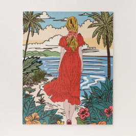 Quebra-Cabeça Moça ジグソーパズル