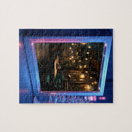 Quebra-Cabeça (Puzzle) Café de Natal ジグソーパズル (横)