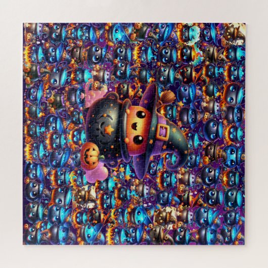 Quebra-Cabeça (Puzzle) Caldeirões Fofinhos ジグソーパズル (横)